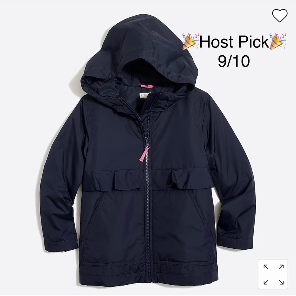 J CREW Girls Ruffle Jacket - Picture 1 of 8